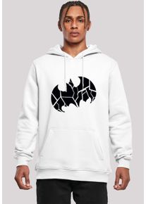 F4NT4STIC Herren Sweatshirt "DC Comics Batman Logo", weiß, casual, Gr. L, Obermaterial: 65% Baumwolle, 35% Polyester, Sweatshirts, Herren,Premium