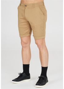 CRUZ Herren Shorts "Jerryne", beige, casual, Gr. M, unifarben, 97% Baumwolle, 3% Elasthan, Hosen, mit praktischen Seitentaschen