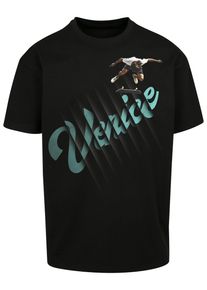 Herren T-Shirt "Upscale by Mister Tee Unisex Venice Oversize Tee", schwarz, casual, Gr. M, UPSCALE BY MISTER TEE, unifarben, 100% Baumwolle, Shirts