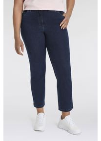 KjBRAND Damen 5-Pocket-Jeans "Jeans Betty CS Röhre", blau, feminin, Gr. 50, Denim/Jeans, Obermaterial: 87% Baumwolle, 11% Polyester, 2% Elasthan,