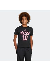 Kinder Trainingsshirt "Y MESSI N&N G T", schwarz, sportlich, Gr. 164, adidas Performance, Obermaterial: 100% Baumwolle, Shirts