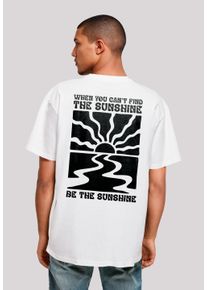 F4NT4STIC Herren T-Shirt "Be The Sunshine", weiß, casual, Gr. XXL, Obermaterial: 100% Baumwolle, Shirts, Premium Qualität