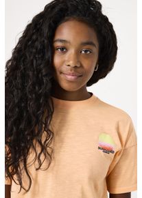 Garcia Mädchen T-Shirtcoral kiss, casual, Gr. 164, bedruckt, Jersey, Obermaterial: 100% Baumwolle, Shirts, mit Front- und Backprint for GIRLS