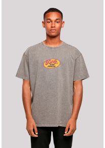 F4NT4STIC Herren T-Shirt "King of Dad Jokes Witziges Vatertagsmotiv", grau, casual, Gr. M, Obermaterial: 100% Baumwolle, Shirts, Premium Qualität