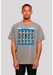 F4NT4STIC Herren T-Shirt "The Beatles Retro", grau, casual, Gr. M, Obermaterial: 100% Baumwolle, Shirts, Premium Qualität