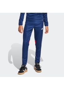 Kinder Trainingshose "TIRO ES PNT Y", blau, sportlich, Gr. 140, adidas Performance, Obermaterial: 100% Polyester, Hosen