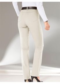 Casual Looks Damen 5-Pocket-Jeans, weiß, Gr. 19, unifarben, 98% Baumwolle, 2% Elasthan, Jeans