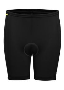 Gonso Kinder Fahrradhose "Napoli", schwarz, Gr. 140, 80% Polyester, 20% Elastan, Hosen, Kinder Radhose mit Sitzpolster, Radlerhose mit Komfortbund,