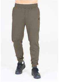 Virtus Herren Sweathose "Taro", grau, casual, Gr. XXL, unifarben, 78% Polyester, 17% Viskose, 5% Elasthan, Hosen, mit angenehmem Dehnbund