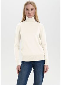 Saint Tropez Damen Rollkragenpullover "J2046, MilaSZ Rollneck", blau, modisch, Gr. M, Strick, Obermaterial: 80% Viskose, 20% Polyamid, Pullover