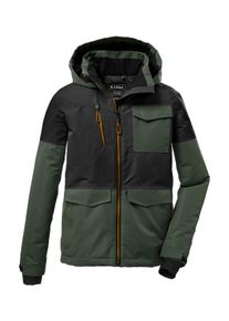 Killtec Kinder Outdoorjacke "KOW 29 BYS SKI JCKT", schwarz, sportlich, Gr. 152, 100% Polyester, Jacken