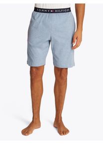 Herren Shorts "JERSEY SHORT", Tommy Hilfiger Underwear, Gr. L, blau, Jersey, Obermaterial: 100% Baumwolle, meliert, casual, Hosen, mit
