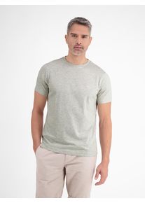 Lerros Herren T-Shirt "Lerros Basic T-Shirt mit Logostitch", weiß, Gr. S, 100% Baumwolle, Shirts