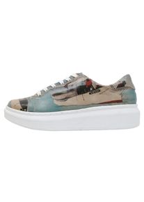 DOGO Damen Plateausneaker "Myra Arizona Dream Damen Sneaker / Female", Gr. 41, blau, Lederimitat, Schuhe, Vegan