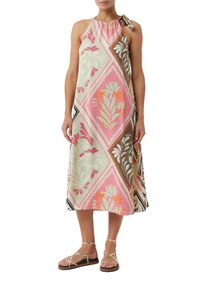 comma, COMMA Damen Trägerkleid, lila, casual, Gr. 46, bedruckt, Web, Obermaterial: 100% Viskose, Kleider, mit floralem Muster