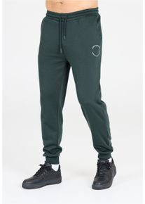 Virtus Herren Sweathose "Harwick", grün, sportlich, Gr. XL, unifarben, 45% Polyester, 20% Polyester, 35% Baumwolle, Hosen, Im relaxten Look