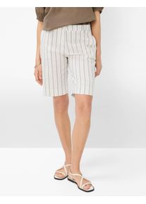 Brax Damen Bermudas "Style MIA B", grün, Gr. 48, 75% Baumwolle, 24% Polyamid, 1% Elasthan, Hosen