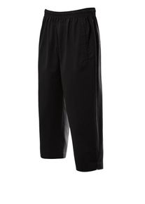 TRIGEMA Damen Jerseyhose "TRIGEMA 3/4 Freizeithose aus Baumwolle", schwarz, Basic, Gr. S, 100% Baumwolle, Hosen