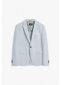 Cinque Herren Sakko "CIDATA", grau, casual, Gr. 94, unifarben, Web, Obermaterial: 66% Polyester, 28% Viskose, 6% Elasthan, Sakkos