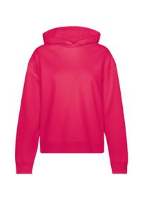 TRIGEMA Damen Sweatshirt "TRIGEMA Dünner Oversize-Hoodie", orange, Basic, Gr. S, 50% Baumwolle, 50% Polyester, Sweatshirts