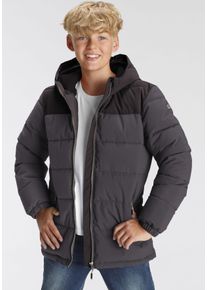 Killtec Kinder Winterjacke "KW 1 BYS JCKT OT", grau, sportlich, Gr. 152, Obermaterial: 100% Polyester, Jacken, Winddicht & Wasserabweisend &