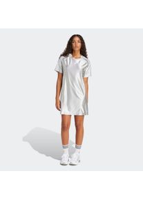 Damen Shirtkleid "TEAMGEIST DRESS", grau, sportlich, Gr. XL, adidas originals, Obermaterial: 100% Polyester, Kleider
