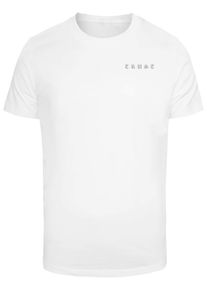 MisterTee Herren T-Shirt "MisterTee Herren Trust Dove T-Shirt", weiß, casual, Gr. XXXL, bedruckt, 100% Baumwolle, Shirts