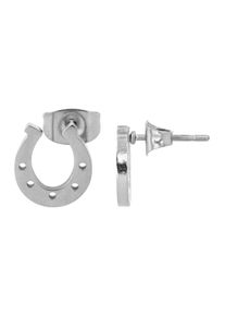Adelia´s ADELIA ́S Damen Paar Ohrhänger "Neuheit 2025 - Damen Ohrstecker aus poliertem Edelstahl", Damen, Edelstahl, silber, Edelstahl, Ohrringe