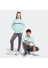 Kinder Trainingsanzug "J 3S TIBERIO TS", blau, sportlich, Gr. 176, adidas Sportswear, Obermaterial: 100% Polyester, Sportanzüge