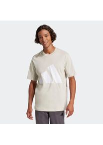 Herren T-Shirt "M BL SJ T", grau, sportlich, Gr. S, adidas Sportswear, Obermaterial: 100% Baumwolle, Shirts