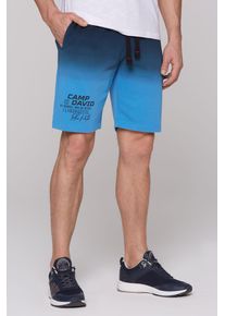 CAMP DAVID Herren Sporthose, blau, casual, Gr. XXXL, bedruckt, Material: 100% Baumwolle, Hosen, aus Baumwolle