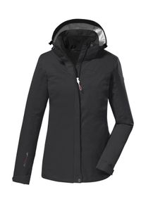 Killtec Damen Outdoorjacke "KOS 133 WMN JCKT", schwarz, sportlich, Gr. 46, Oberstoff: 100% Polyester, Futter: 100% Polyester, Jacken, Wasser- und