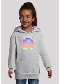 F4NT4STIC Mädchen Kapuzenpullover "Alien Peace Sunset", grau, casual, Gr. 110, Obermaterial: 65% Baumwolle, 35% Polyester, Pullover, Premium Qualität