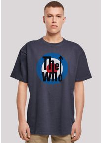 F4NT4STIC Herren T-Shirt "The Who Target Classic", blau, casual, Gr. XS, Obermaterial: 100% Baumwolle, Shirts, Premium Qualität