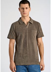LINDBERGH Herren Poloshirt "LINDBERGH Poloshirt", grau, Gr. XXL, Oberstoff: 80% Baumwolle, 20% Polyester, Shirts