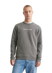 Marc O'Polo Herren Sweatshirt "aus reiner Bio-Baumwolle", grau, sportlich, Gr. L, MARC O'POLO DENIM, unifarben, Obermaterial: 100% Baumwolle, Sweatshirts