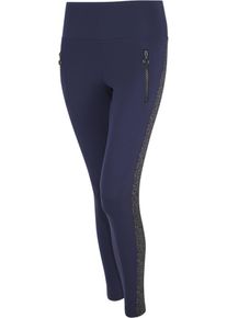 Damen Röhrenhose, blau, modisch, Gr. 46, Sportalm KITZBÜHEL, unifarben, clean, Obermaterial: 86% Polyamid, 14% Elasthan, Hosen, mit