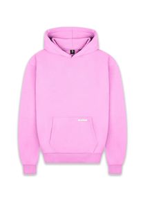DROPSIZE Herren Kapuzensweatshirt "Dropsize Herren Super Heavy Blank Hoodie", pink, Gr. L, unifarben, 80% Baumwolle, 20% Polyester, Sweatshirts