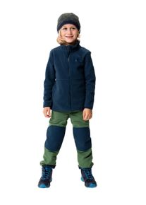 Vaude Kinder Fleecejacke "KIDS PULEX JACKET II", blau, sportlich, Gr. 110, Obermaterial: 100% Polyester, Jacken, für Kinder