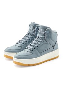 ELBSAND Damen Sneaker, Gr. 37, blau, Obermaterial: 100% Lederimitat. Futter: 100% Textilmaterial. Decksohle: 100% Textilmaterial. Laufsohle: 100%