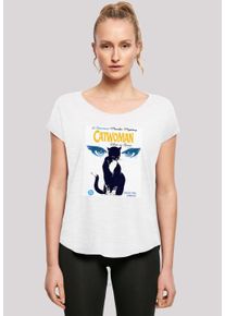 F4NT4STIC Damen T-Shirt "DC Comics Batman Catwoman When In Rome", weiß, casual, Gr. L, Obermaterial: 100% Baumwolle, Shirts, Damen,Premium