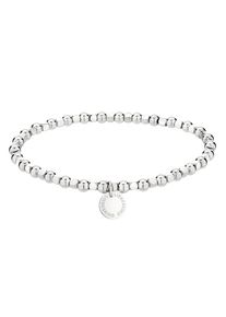 Damen Armband "Schmuck Geschenk Edelstahl Armkette, LJ-0595-B-17, LJ-0598-B-17", Edelstahl-Polyurethan, silber, Liebeskind Berlin, Edelstahl,