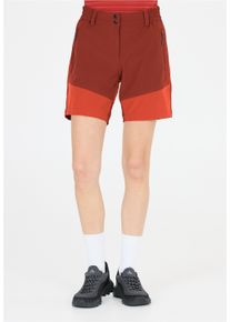 WHISTLER Damen Shorts "LALA", braun, sportlich, Gr. 38, mehrfarbig, 92% Polyester, 8% Elasthan, Hosen, mit extra komfortablem Funktionsstretch