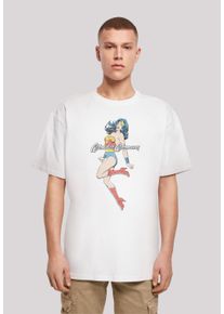 F4NT4STIC Herren T-Shirt "Wonder Woman Jump", weiß, casual, Gr. XL, Obermaterial: 100% Baumwolle, Shirts, Print