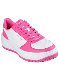 Skechers Damen Sneaker "GRAND 92-STEADY WINNING", Gr. 35, pink, Lederimitat, kontrastfarbene Details, sportlich, Schuhe, Retro Sneaker,