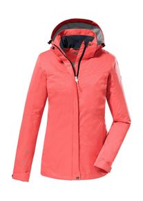 Killtec Damen Outdoorjacke "KOS 133 WMN JCKT", orange, sportlich, Gr. 44, Oberstoff: 100% Polyester, Futter: 100% Polyester, Jacken, Wasser- und