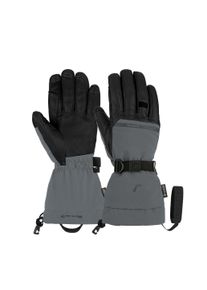 Reusch Damen Skihandschuhe "Discovery GORE-TEX TOUCH-TEC ", grau, klassisch, Gr. 8, mehrfarbig, 55% Polyester, 35% Ziegenleder, 5% Wolle, 5%
