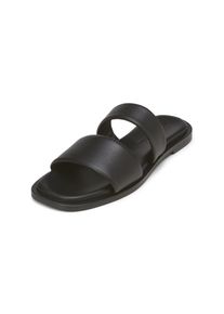 Marc O'Polo MARC O'POLO Damen Sandale "aus edlem Rindleder", Gr. 42, schwarz, Obermaterial: 100% Leder (Rind), unifarben, Schuhe