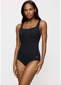 Triumph Damen Badeanzug "Summer Twist OW 01", schwarz, elegant, Gr. 48, Microfaser, Obermaterial: 77% Polyamid, 23% Elasthan, Badeanzüge, Minimizer