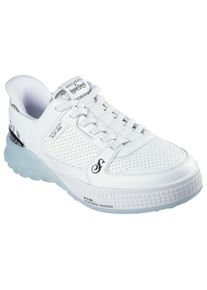 Skechers Herren Slip-On Sneaker "SIZZLE-SNOOP SIZZLE SLIP-INS PAISLEY", Gr. 44, weiß, Leder, modisch, Schuhe, Snoop Dogg Sneaker, Sneaker zum